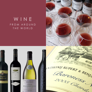 WINE FROM AROUND THE WORLD