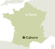 Cahors Map